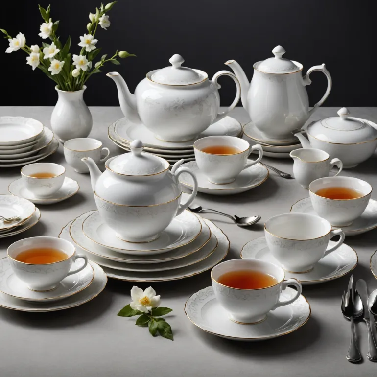 Искусство выбора посуды: как найти идеальный чайный сервиз и сервиз на 6 персон для вашего дома